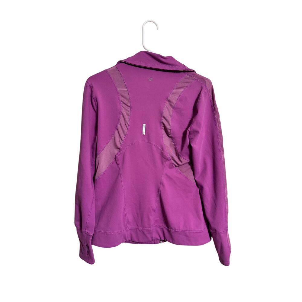 Tangerine Women’s Pink Zip Up Activewear Jacket Mesh Size Medium - Picture 2 of 7